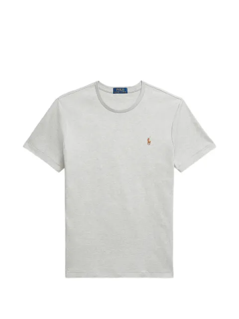 Polo Ralph Lauren logo-embroidered T-shirt Grey 710803228012
