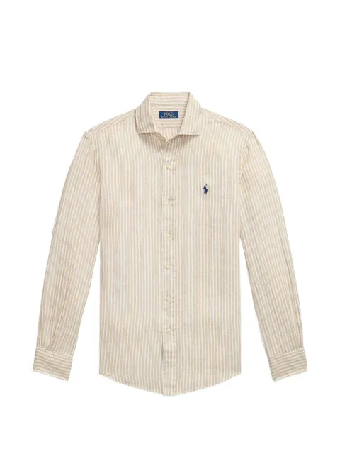 Polo Ralph Lauren striped pocket shirt Neutrals 710982798002