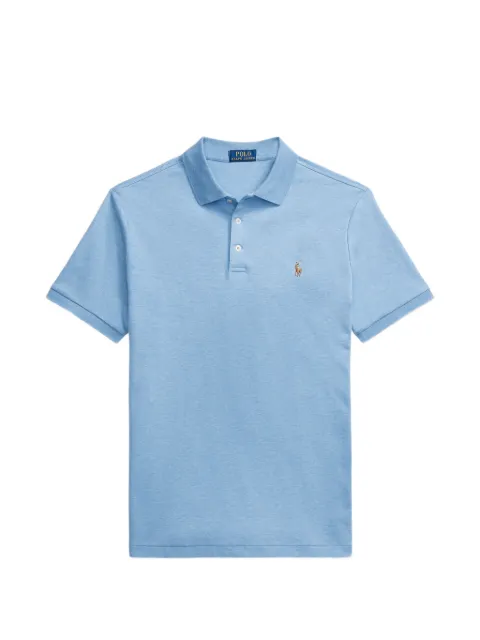Polo Ralph Lauren logo-embroidered polo shirt Blue 710936910003