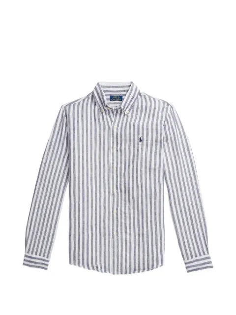 Polo Ralph Lauren striped long-sleeve shirt White 710873446007