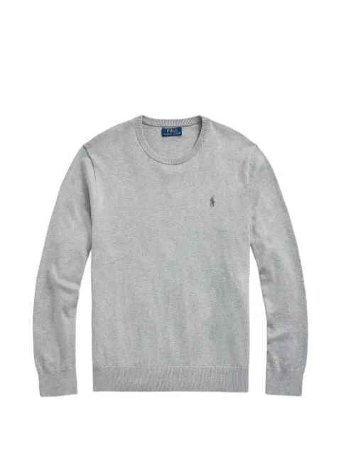 Polo Ralph Lauren logo-embroidered sweater Grey 710907256010
