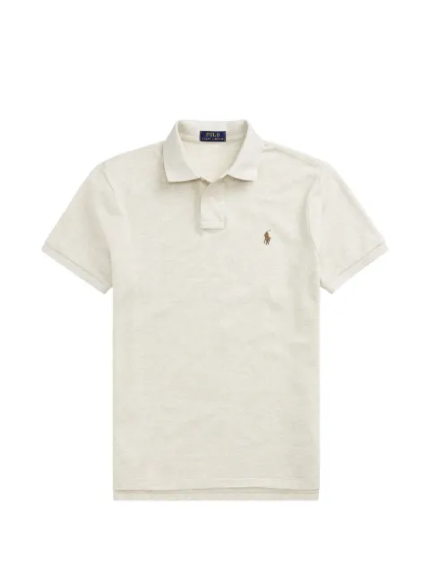 Polo Ralph Lauren logo-embroidery polo shirt Grey 710937293032
