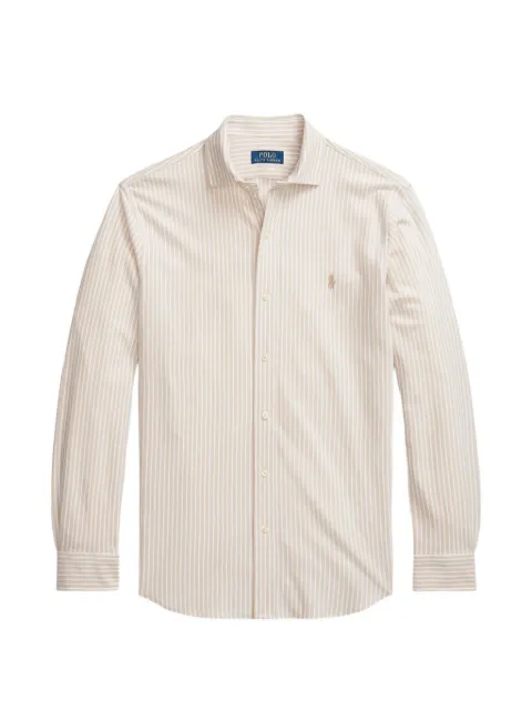 Polo Ralph Lauren striped button-up shirt Neutrals 710844569003