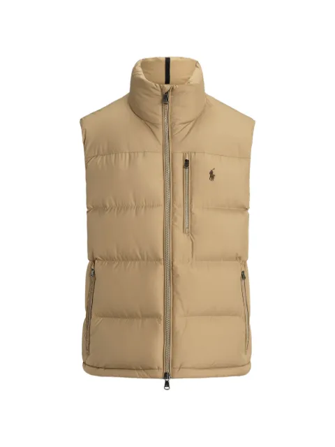 Polo Ralph Lauren zip-fastening puffer gilet Neutrals 710968282003