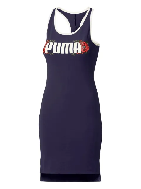 PUMA floral flourish midi dress Blue 57924701