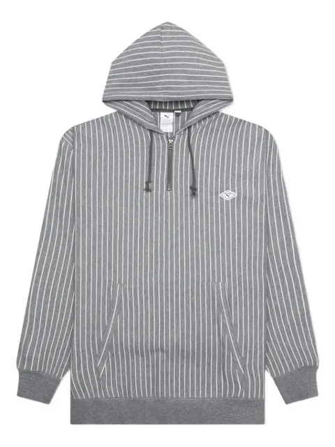 PUMA X Nanamica striped hoodie Grey 53985303