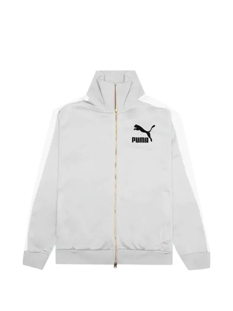 PUMA The Neverworn T7 logo-detail sweatshirt Grey 53347809