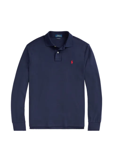 Polo Ralph Lauren long-sleeve logo polo shirt Blue 710705575002