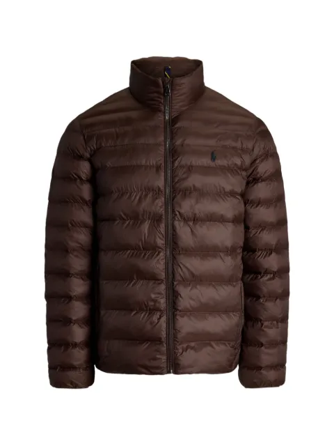 Polo Ralph Lauren zip quilted jacket Brown 710P00100003