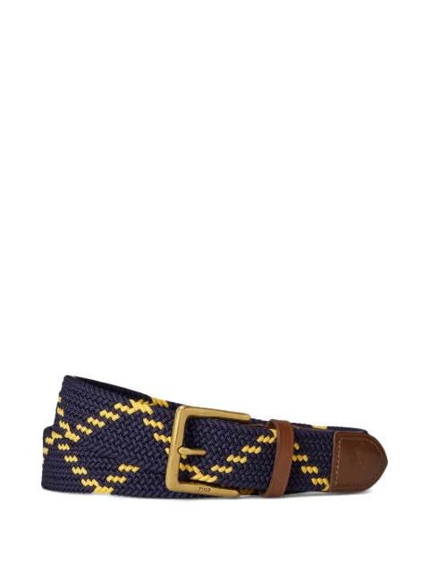 Polo Ralph Lauren woven buckle belt Blue 405859866009