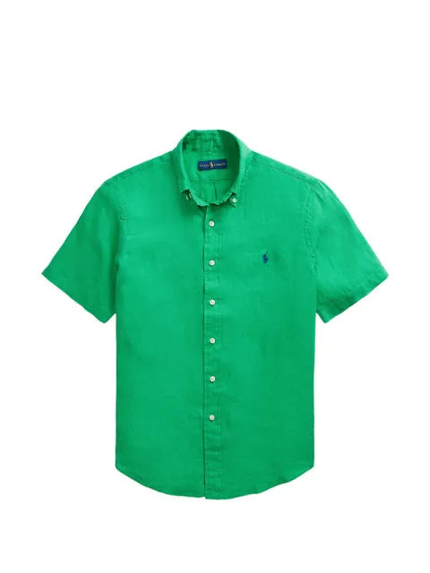 Polo Ralph Lauren short-sleeved button shirt Green 710791757001