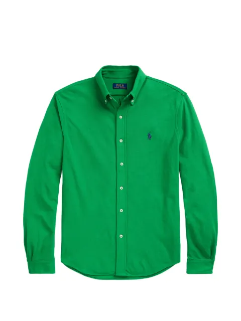 Polo Ralph Lauren button long-sleeve shirt Green 710690654054