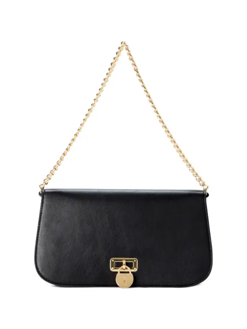 Lauren Ralph Lauren small Tanner padlock-detail shoulder bag Black 431915344001