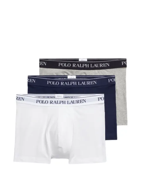 Polo Ralph Lauren logo-waistband boxers (set of three) White 714859273001