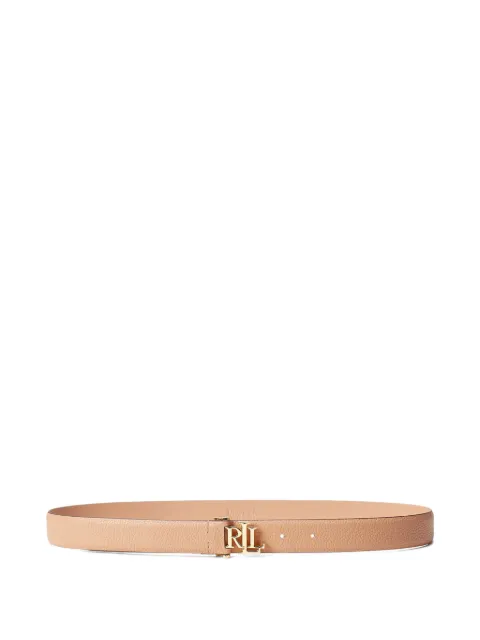 Lauren Ralph Lauren logo-detail buckle belt Neutrals 412832835007