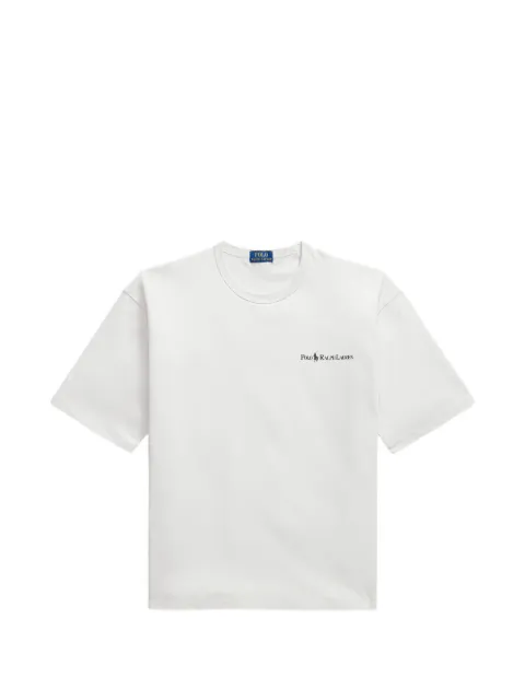 Polo Ralph Lauren logo-detail round-neck T-shirt Grey 710P00681008