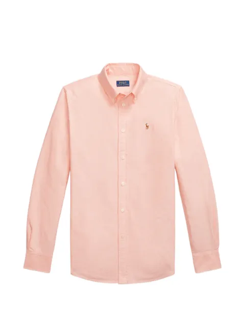Polo Ralph Lauren button-fastening long-sleeve shirt Orange 211700325029