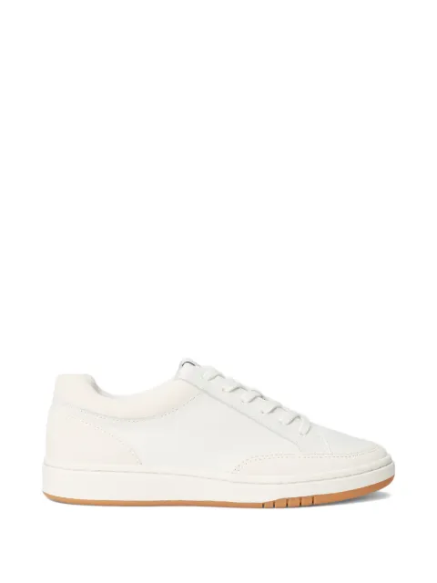 Lauren Ralph Lauren round-toe lace-up sneakers White 802891469001