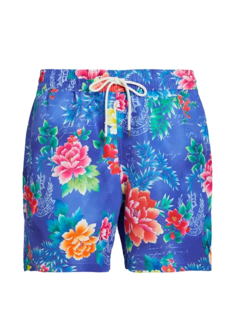 Polo Ralph Lauren floral-print swim shorts Blue 710943959001