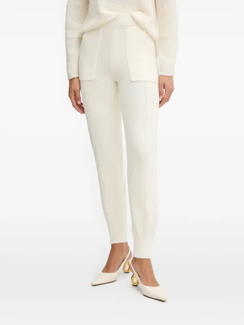 TWINSET patch-pocket trousers Neutrals 252TT3452