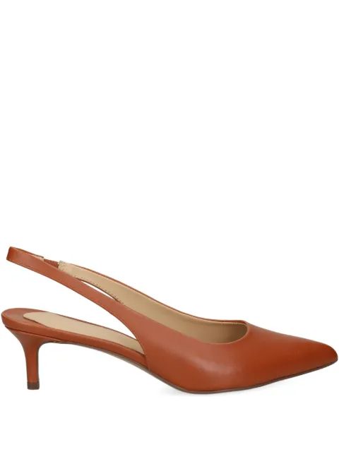 Lauren Ralph Lauren pointed slingback pumps Brown 802P09033