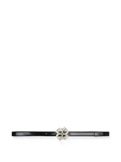 Dorothee Schumacher D Rose buckle belt Black 150513