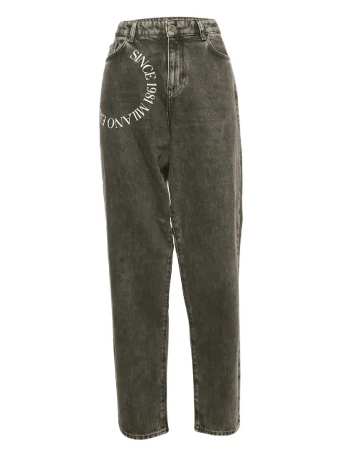 Emporio Armani Pre-Owned high-waist trousers Grey 1221706