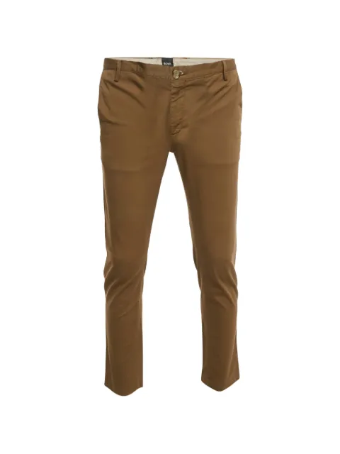 BOSS belt-loop trousers Brown 1194468