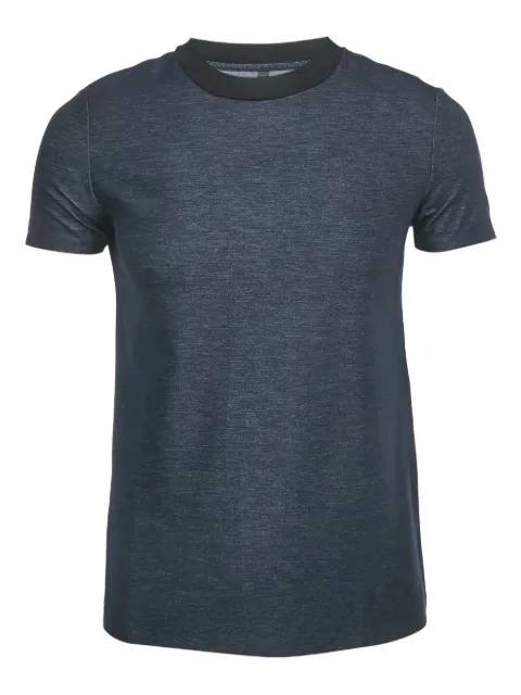 Neil Barrett crew-neck T-shirt Blue 1193605
