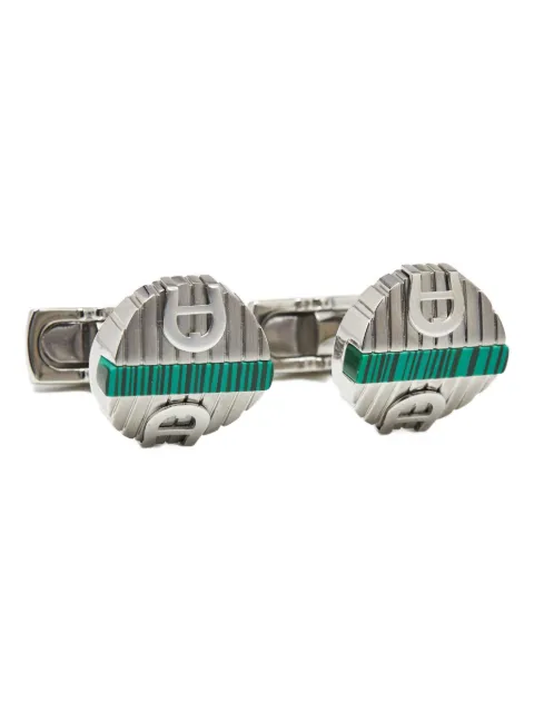 Aigner Vintage logo detail cufflinks Silver 1213610