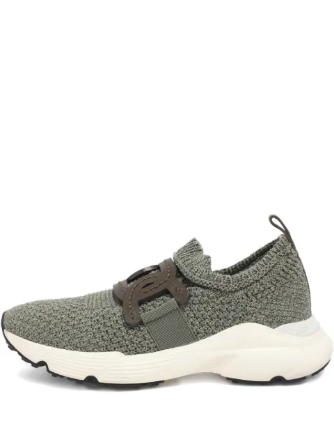 Tod's Vintage knit detail sneakers Green 1201284