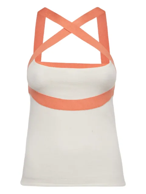 Valentino Garavani Pre-Owned white top Neutrals 1189421