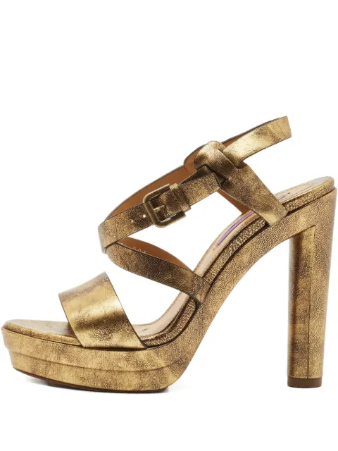 Polo Ralph Lauren Vintage platform heeled sandals Gold 1158584