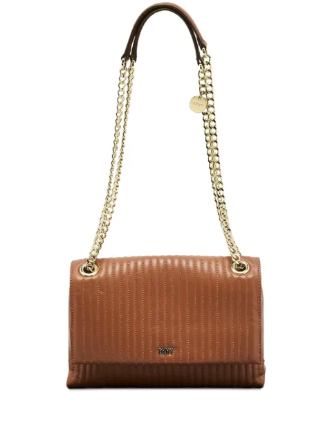 DKNY Vintage quilted chain shoulder bag Brown 1204208