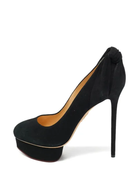 Charlotte Olympia Josephine platform heel shoes Black 1229632