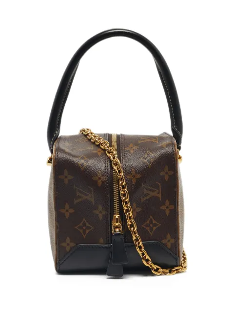 Louis Vuitton Pre-Owned 2018 Reverse Monogram canvas square tote bag Brown 1224906