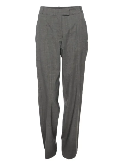 Kenzo Pre-Owned belt-loops trousers Grey 1182636