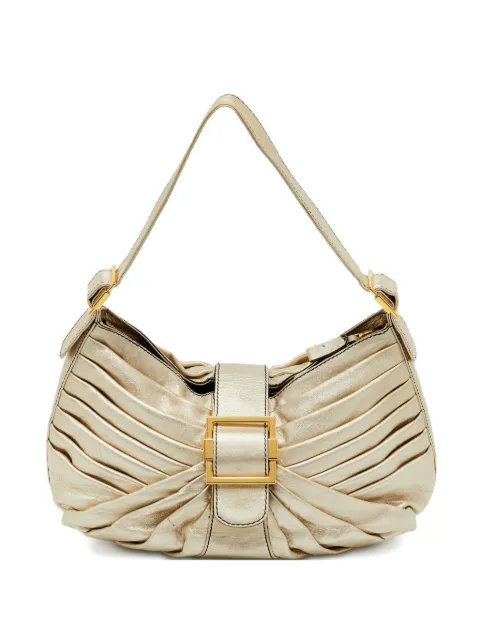 Valentino Garavani Pre-Owned leather shoulder bag Gold 1204995