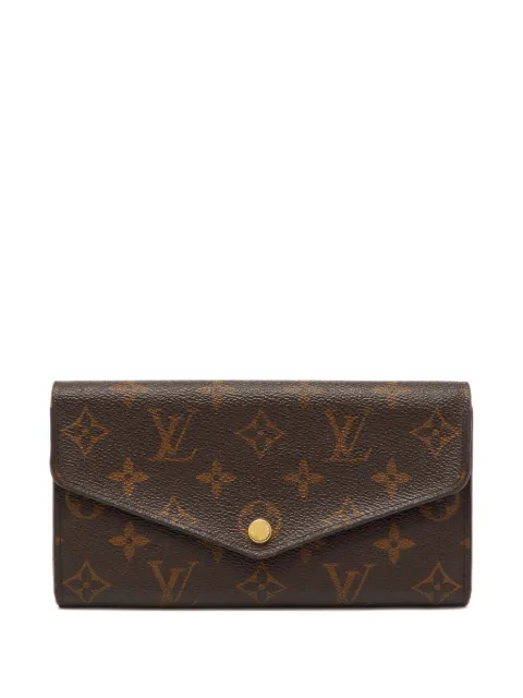 Louis Vuitton Pre-Owned 2015 Sarah Monogram envelope wallet Brown 1201427