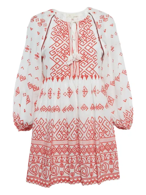 Maje embroidery mini dress White 1224155