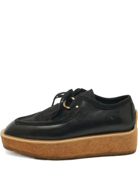 Stella McCartney Pre-Owned Brody lace-up Derby shoes Black 1229777