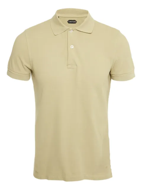 Tom Ford Vintage button polo shirt Neutrals 1194178