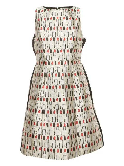 alice + olivia jacquard lipstick dress Neutrals 1188787