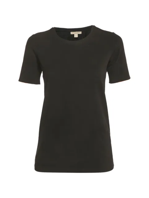 Burberry Pre-Owned crew neck T-shirt Black 1195209