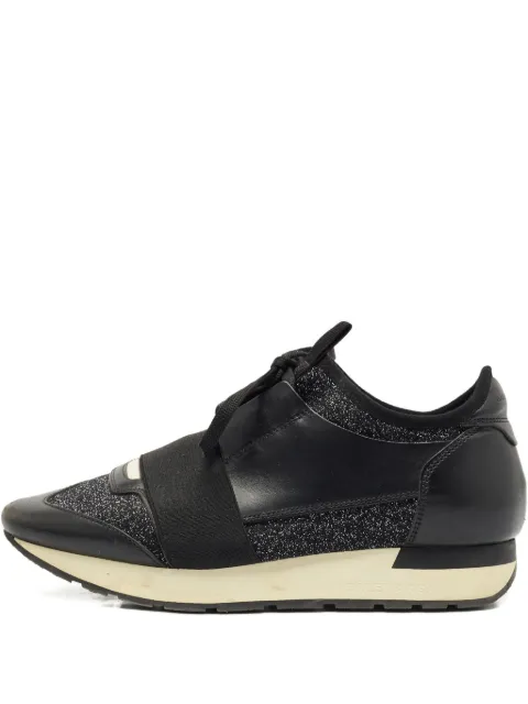Balenciaga Pre-Owned Race Runner lace-up sneakers Black 1195885