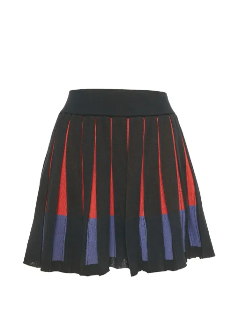 Missoni Pre-Owned knit pleated skirt Black 1212168