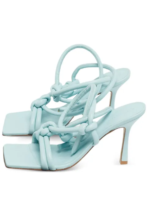 Bottega Veneta Pre-Owned vintage calf leather knot sandals Blue 1198826