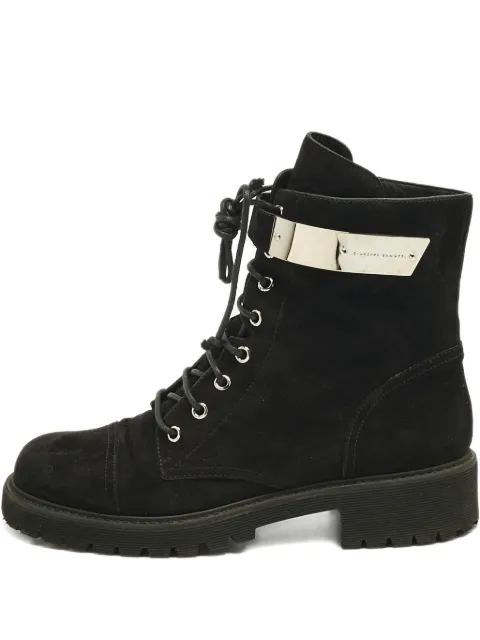 Giuseppe Zanotti Vintage suede boots Black 1223157