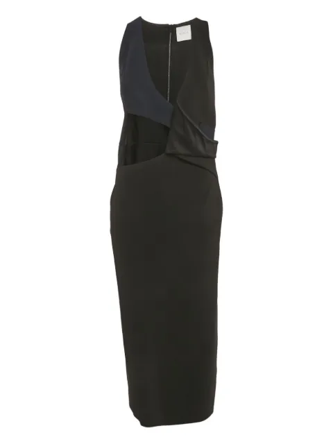 Dion Lee knit cut-out midi dress Black 1209621