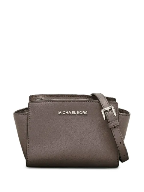 Michael Kors Vintage Selma leather crossbody Grey 1210959